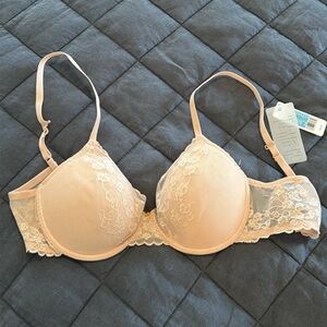 NWT Natori convertible push up bra 34c